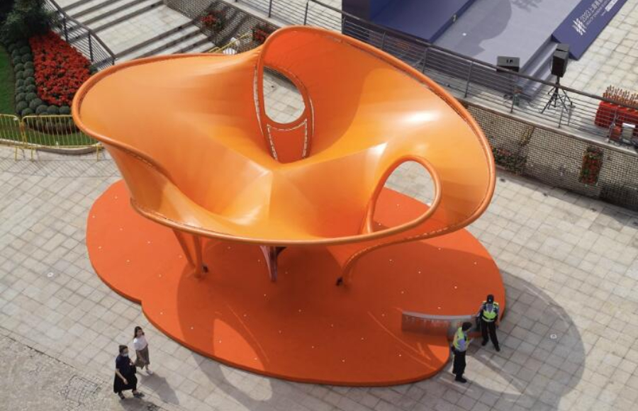 【案例欣賞】膜結(jié)構(gòu)展亭，上海